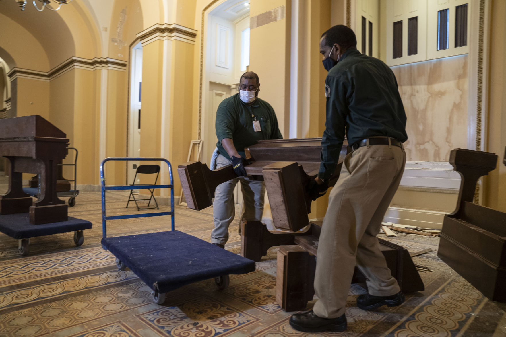 Capitol cleanup